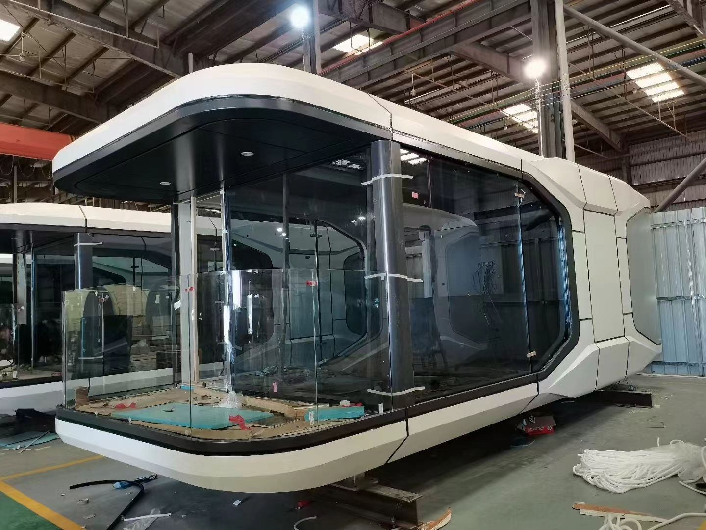 揚州景區移動小別墅鋁單板